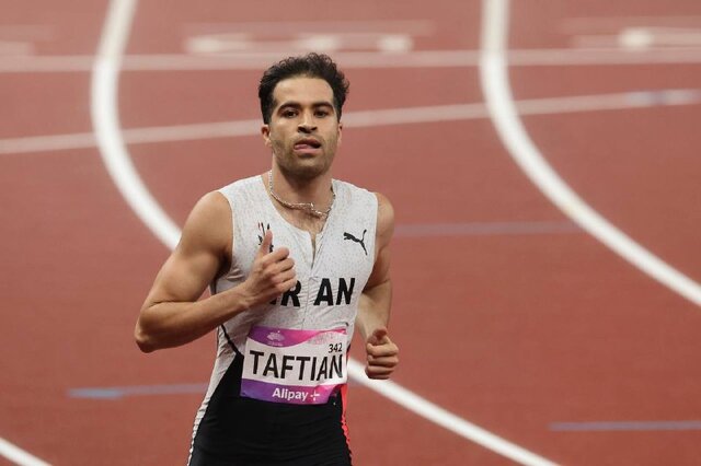 قهرمانی حسن تفتیان در لیگ دوومیدانی با رکوردشکنی قهرمانی حسن تفتیان در لیگ دوومیدانی با رکوردشکنی