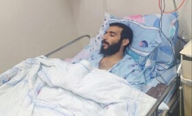 وخامت حال اسیر فلسطینی «کاید الفسفوس» پس از ۵۹ روز اعتصاب غذا
