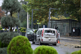 عملیات انتحاری نزدیک وزارت کشور ترکیه در آنکارا