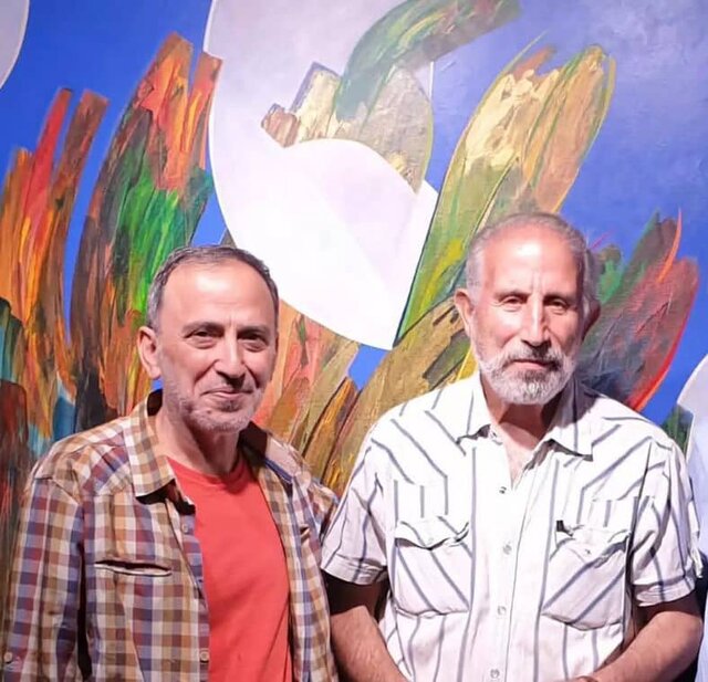 مشاهدات استاد از نمایشگاه شاگرد ۶۶ ساله