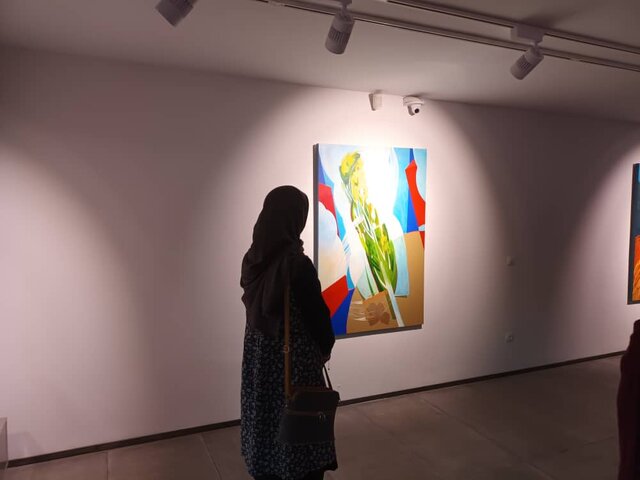 مشاهدات استاد از نمایشگاه شاگرد ۶۶ ساله