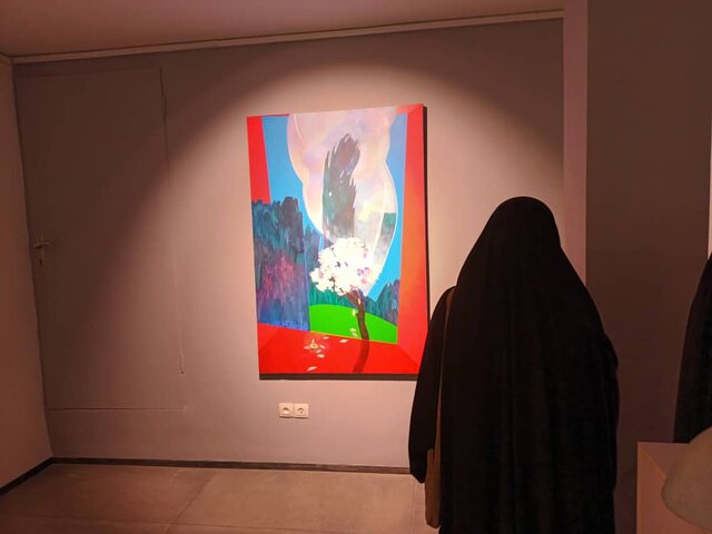 مشاهدات استاد از نمایشگاه شاگرد ۶۶ ساله