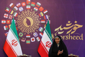 نشست شرکت کنندگان در جشنواره بینالمللی رسانه (خورشید) با رییس جمهور