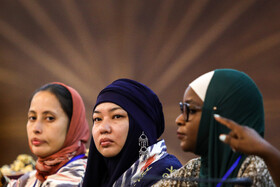 نشست شرکت کنندگان در جشنواره بینالمللی رسانه (خورشید) با رییس جمهور