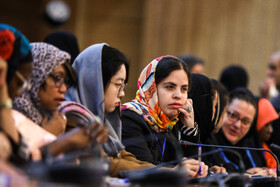 نشست شرکت کنندگان در جشنواره بینالمللی رسانه (خورشید) با رییس جمهور