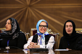 نشست شرکت کنندگان در جشنواره بینالمللی رسانه (خورشید) با رییس جمهور