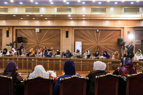 نشست شرکت کنندگان در جشنواره بینالمللی رسانه (خورشید) با رییس جمهور