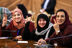 نشست شرکت کنندگان در جشنواره بینالمللی رسانه (خورشید) با رییس جمهور