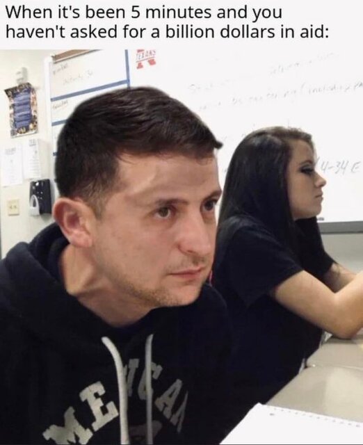 وقتی ماسک، زلنسکی را مسخره میکند