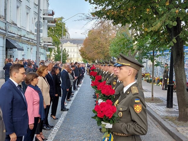 وزیران خارجه اتحادیه اروپا در کی‌یف تشکیل جلسه دادند