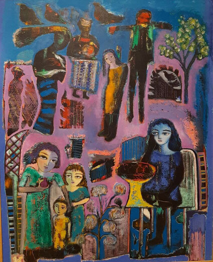 انسانهای نخستین که با الهام از نظامی از گور برخاستند