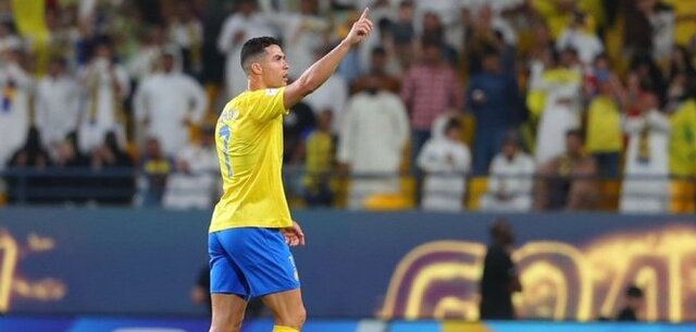 کریستیانو رونالدو  خوشحال از دستاورد النصر کریستیانو رونالدو  خوشحال از دستاورد النصر