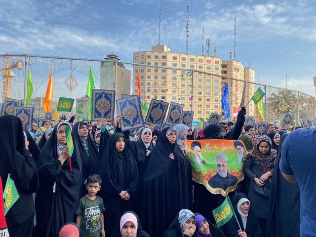 برگزاری جشن بزرگ پیامبر مهربانی در میدان ولیعصر(عج) تهران + عکس