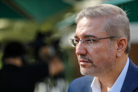 داوود منظور رئیس سازمان برنامه و بودجه درحاشیه جلسه هیات دولت - ۱۲ مهر