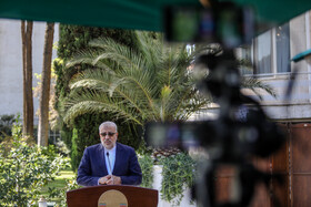 جواد اوجی، وزیر نفت در حاشیه جلسه هیات دولت - ۱۲ مهر