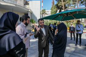 عیسی زارع‌پور، وزیر ارتباطات و فناوری اطلاعات در حاشیه جلسه هیات دولت - ۱۲ مهر