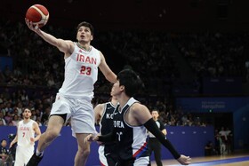 پیروزی تیم ملی بسکتبال ایران مقابل کره‌جنوبی
