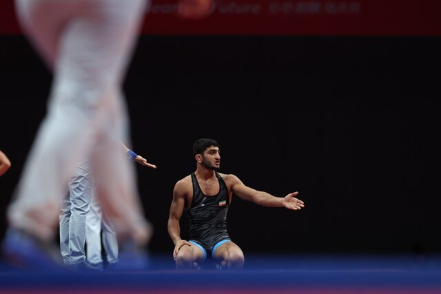 عکس آرشیوی است تورنمنت رنکینگ مجارستان/ مدال برنز سهرابی با شکست نفر سوم المپیک