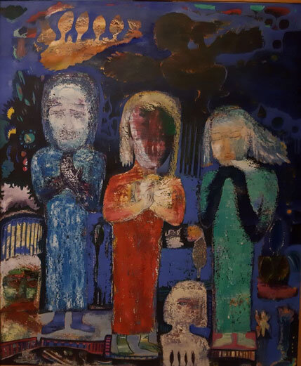 انسانهای نخستین که با الهام از نظامی از گور برخاستند