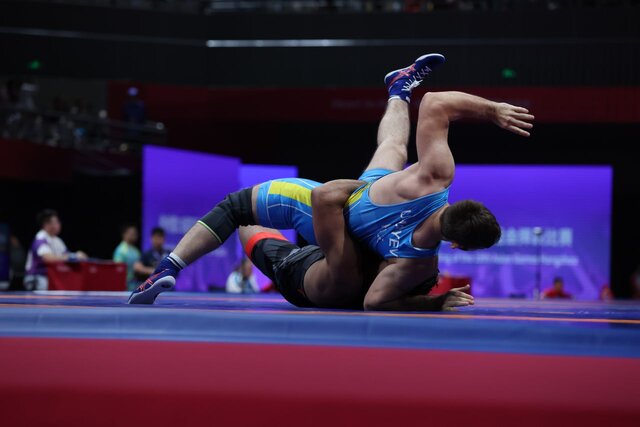 ساروی: امیدوارم یک مدال خوشرنگ را به مردم ایران تقدیم کنم/ استراحت کمتری نسبت کشتی آزاد داشتیم