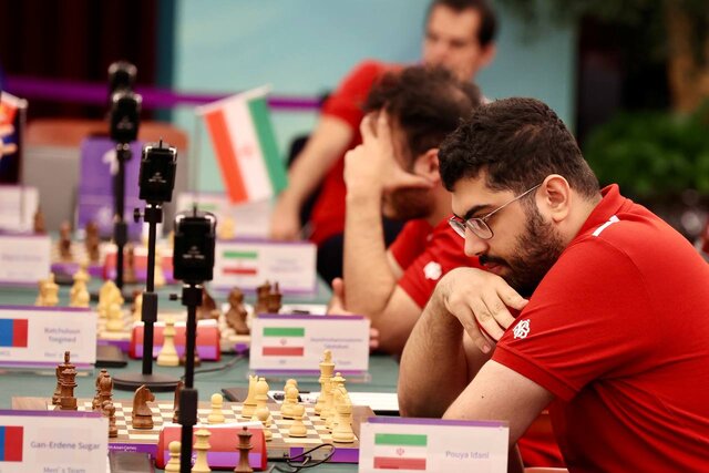پیروزی ایران مقابل مغولستان در دور هفتم/ تداوم صدرنشینی شطرنج‌بازان