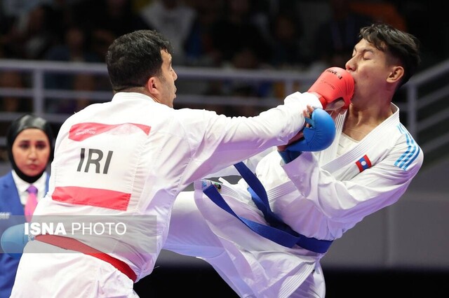عکس تزئینی است حضور دو کاراتهکای زنجانی در رقابتهای لیگ جهانی کاراته وان