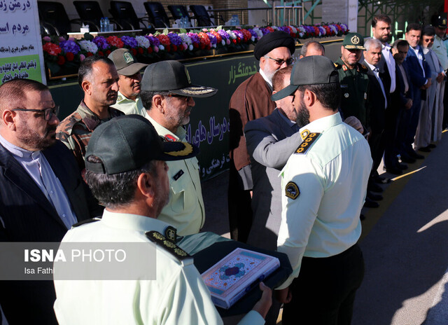 مراسم صبحگاه مشترک نیروی انتظامی کهگیلویه و بویراحمد