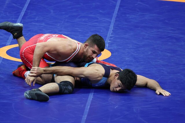 تصویر آرشیوی است. پیروزی آزادکاران ایران در تورنمنت زاگرب/ مبارزه حساس امامی و ابوذری برای رسیدن به المپیک