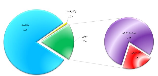 ۱۱ میلیون تومان؛ میانگین «حقوق» بازنشستگان کشوری با افزایش ۴۲ درصدی