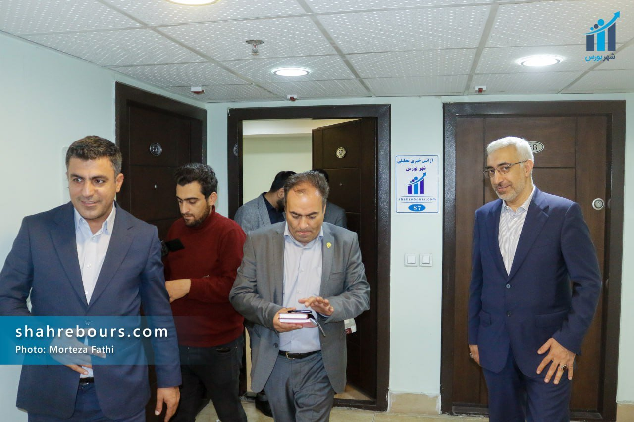 رییس سازمان بورس از تحریریه شهر بورس بازدید کرد