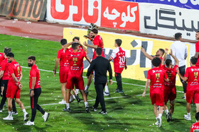 مراسم قهرمانی پرسپولیس در سوپرجام