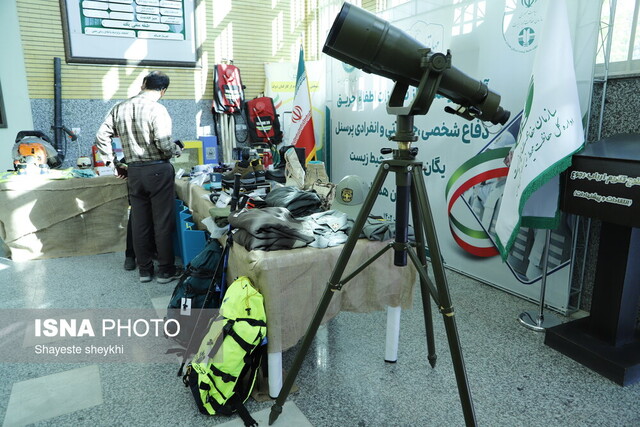 تجهیز محیطبانان همدانی به ۲۰ وسیله دفاعشخصی+تصاویر