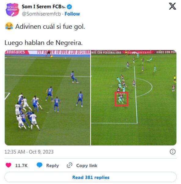 لایک جنجالی ستاره بارسلونا علیه رئال مادرید!