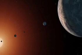 رصد شراره‌های خورشیدی منظومه «تراپیست-۱» برای نخستین بار