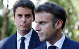 پیشتازی «پسر ماکرون» در رقابت برای ریاست جمهوری فرانسه
