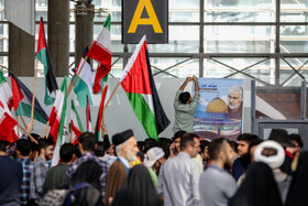 استقبال مردمی از ورود شیخ زکزاکی رهبر شیعیان نیجریه به ایران