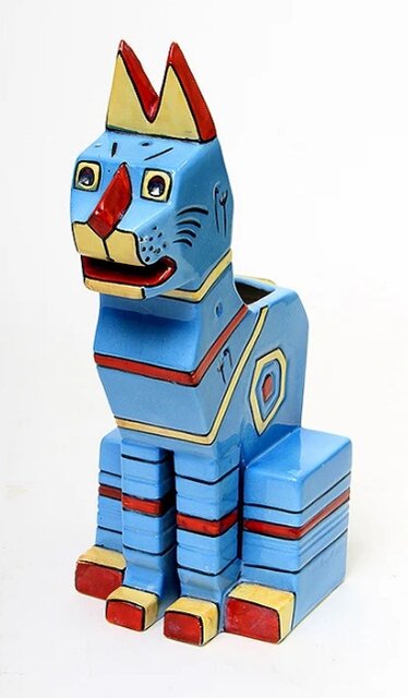 نقاش گربهها که به دلیل بیماری روانی تا آخر عمر بستری بود