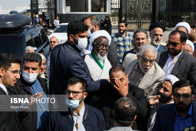 ورود شیخ زکزاکی به تهران با استقبال دانشجویی - مردمی