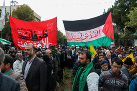 راهپیمایی مردم مشهد در محکومیت جنایات رژیم صهیونیستی در فلسطین