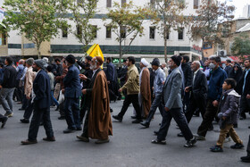 راهپیمایی مردم مشهد در محکومیت جنایات رژیم صهیونیستی در فلسطین