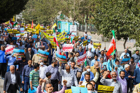 راهپیمایی مردم کرمان در محکومیت جنایات رژیم صهیونیستی