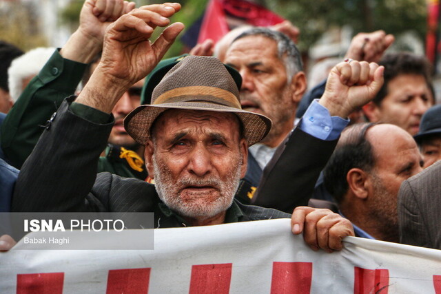 راهپیمایی محکومیت جنایات رژیم کودک‌کش صهیونیستی در اردبیل برگزار شد