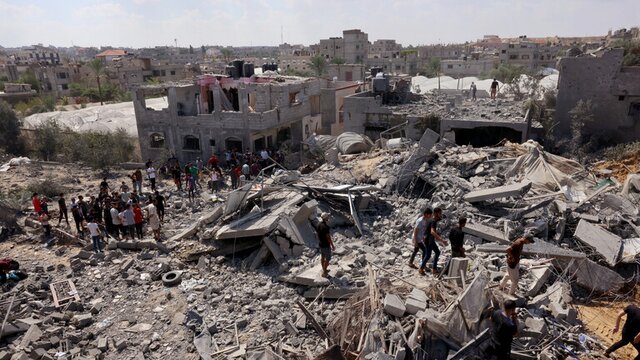 سازمان ملل: تاکنون بیش از ۴۲۳ هزار تن در نوار غزه آواره شده‌اند