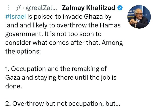 پاسخ دیپلمات کشورمان به «تحلیلهای شیطانی» زلمی خلیلزاد