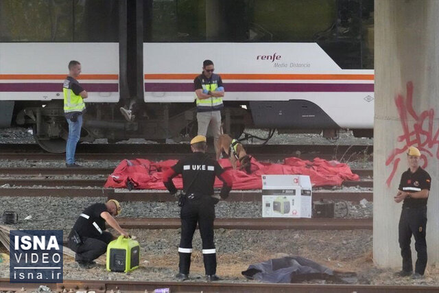 ویدیو/ کشف جسد فوتبالیست اسپانیایی بین دو واگن قطار