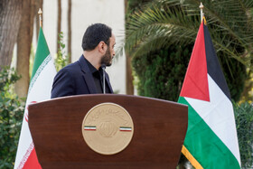 علی بهادری جهرمی سخنگو هیات دولت در حاشیه جلسه هیات دولت - ۲۶ مهر