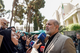 احمد وحیدی وزیر کشور در حاشیه جلسه هیات دولت - ۲۶ مهر