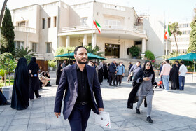 علی بهادری جهرمی سخنگو هیات دولت در حاشیه جلسه هیات دولت - ۲۶ مهر