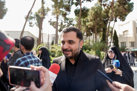 عیسی زارع پور وزیر ارتباطات و فناوری اطلاعات در حاشیه جلسه هیات دولت - ۲۶ مهر