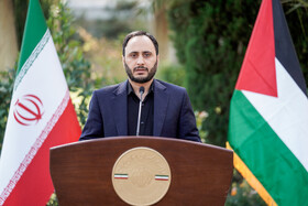 علی بهادری جهرمی سخنگو هیات دولت در حاشیه جلسه هیات دولت - ۲۶ مهر